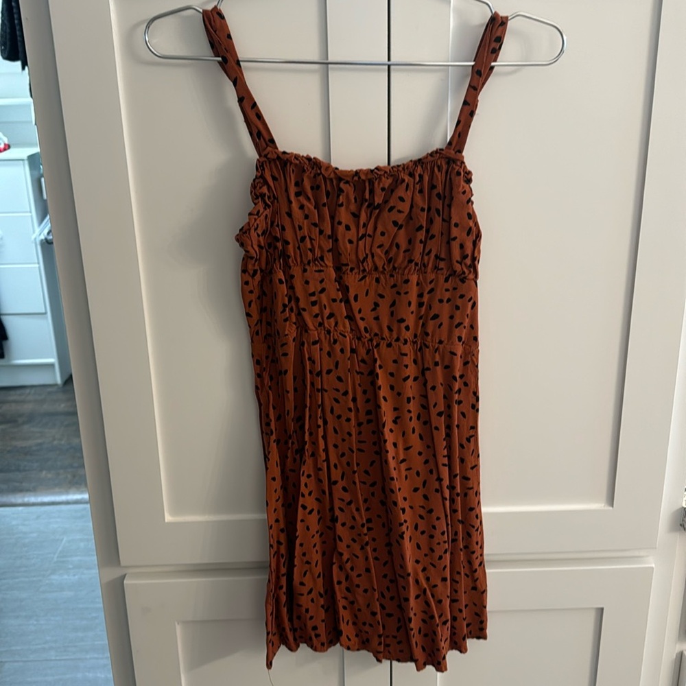 Polla dot mini dress